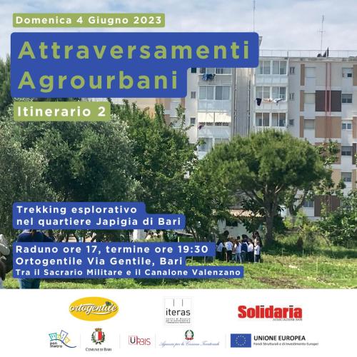Attraversamenti Agrourbani - Trekking Urbano a Japigia