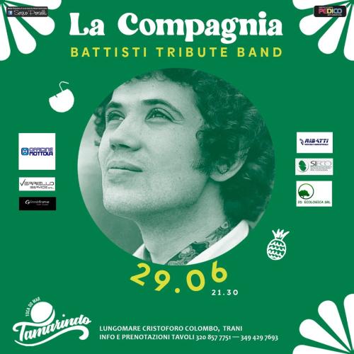 La Compagnia Battisti Tribute Band live a Trani