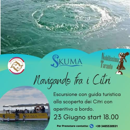 Venerdì 23 giugno, navigando fra i citri