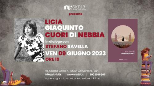 Skribi presenta Cuori di nebbia con Licia Giaquinto