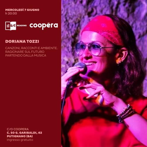 We Reading con Doriana Tozzi - Canzoni, racconti e ambiente