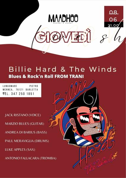 Il rock and roll dei Billie Hard live