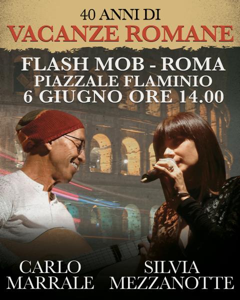 40 anni di "Vacanze Romane” un flash mob nelle piazze.