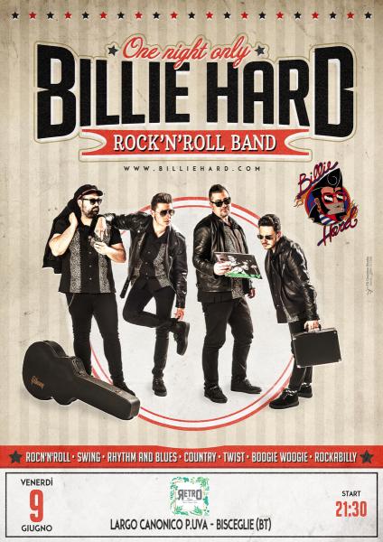 Billie Hard live at Retrò Bar