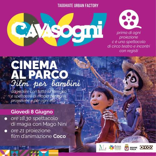 Proiezione del film Coco per “Cavasogni Doc Film Festival”