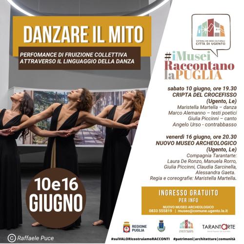 Danzare il Mito: performance di fruizione collettiva attraverso il linguaggio della danza