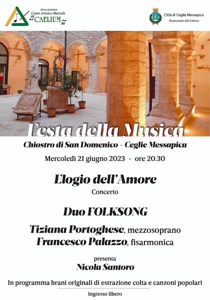 FESTA DELLA MUSICA "Elegia dell'amore"