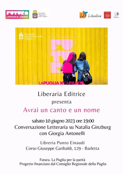 Conversazione letteraria su Natalia Ginzburg