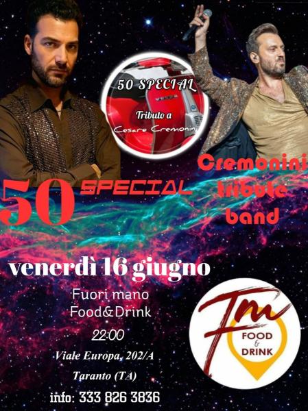 50 SPECIAL CREMONINI TRIBUTE BAND