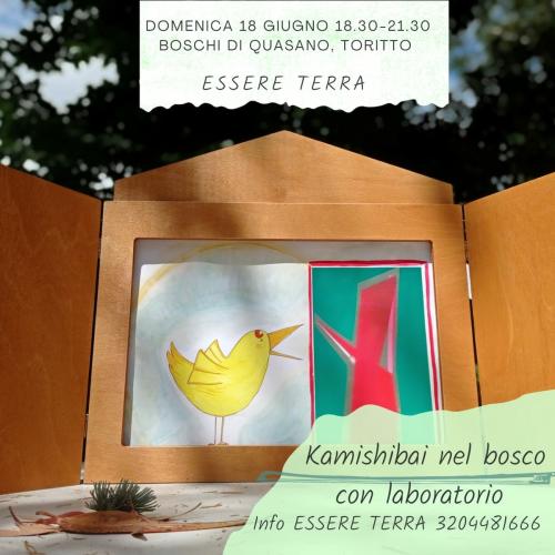 TUTTA L'AMOURGIA CHE C'È. kamishibai nel bosco