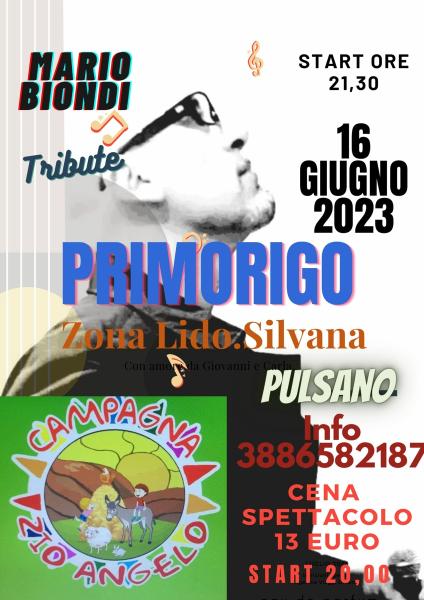 Tribute Mario Biondi