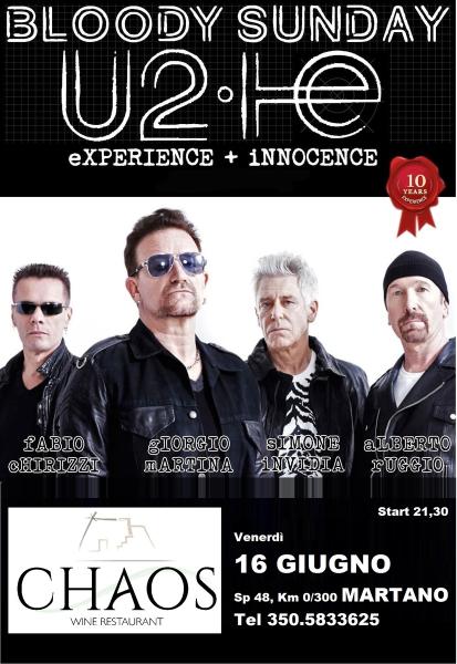 Bloody Sunday U2 Tribute Band