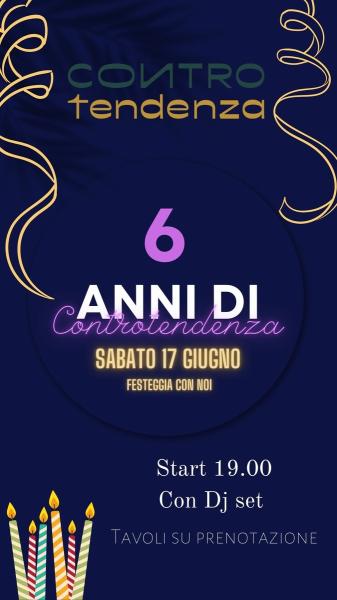 Controtendenza Compie 6 Anni!
