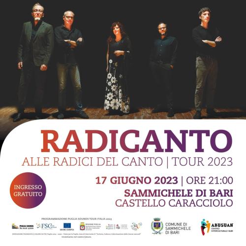 Radicanto "Alle radici del canto tour" 2023