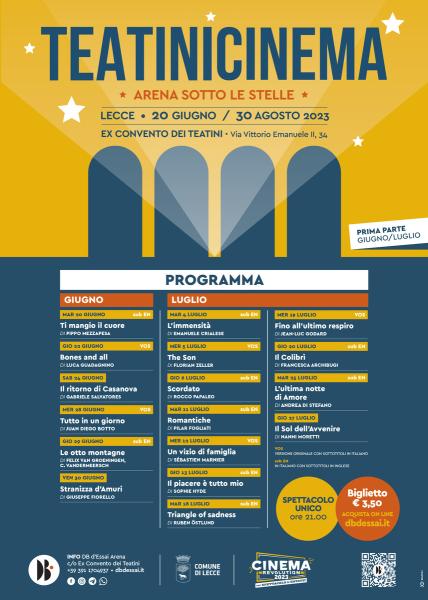 Teatini Cinema 2023 - Bones and all
