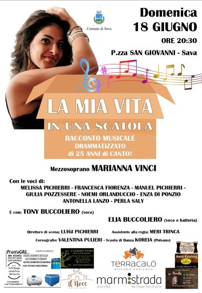 "La mia vita in una scatola" - Concerto spettacolo