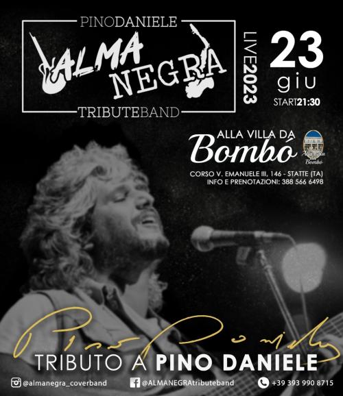 ALMANEGRA Pino Daniele Tribute Band alla Villa da Bombò