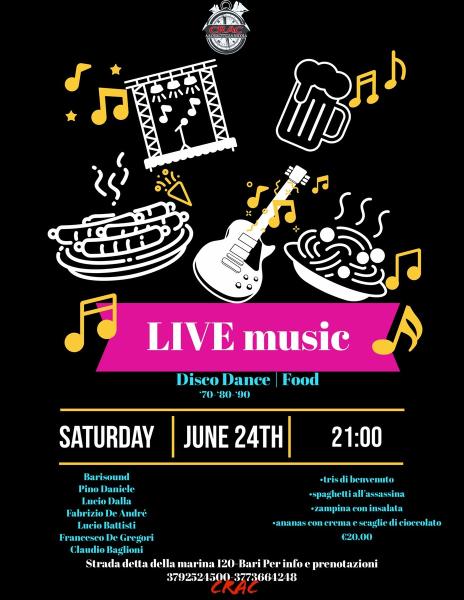 Live Music sul mare