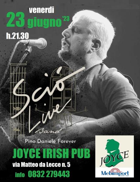 Sciò Live Band Pino Daniele Forever in concerto
