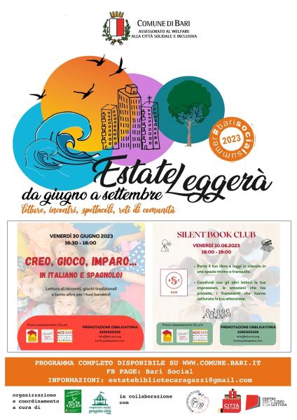 Estate Leggerà 2023 - Eventi Associazione DICUNT