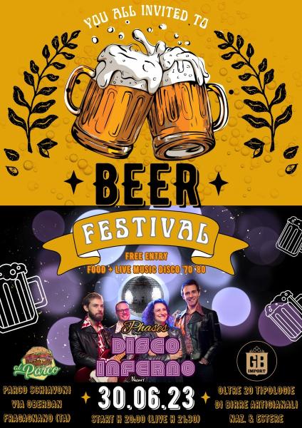 Beer Festival - Disco Inferno Night by Phases Band
