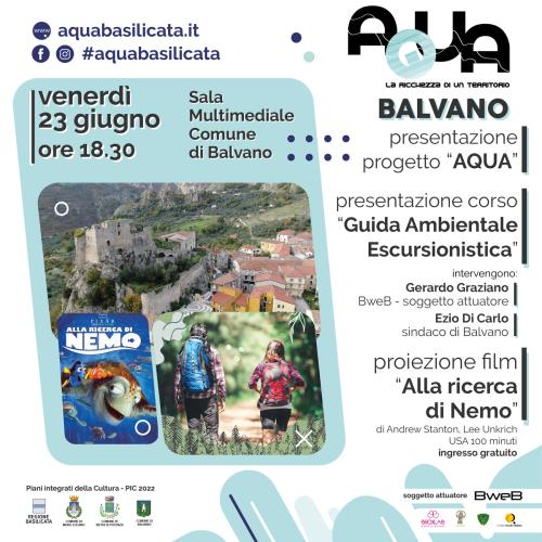 PIC Aqua: resentazione del progetto e del corso di Guida Ambientale Escursionistica