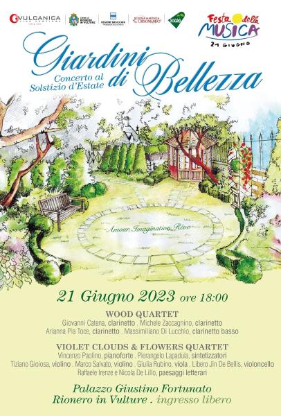 Festa Europea della Musica: Giardini di Bellezza