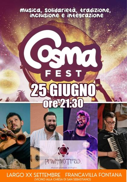 CosmaFest - Musica popolare salentina dell'ensamble PRIMITIVOTRAD.