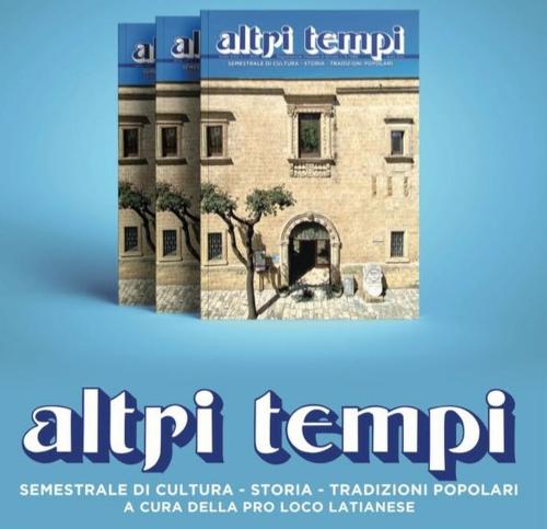Presentazione della rivista ALTRI TEMPI
