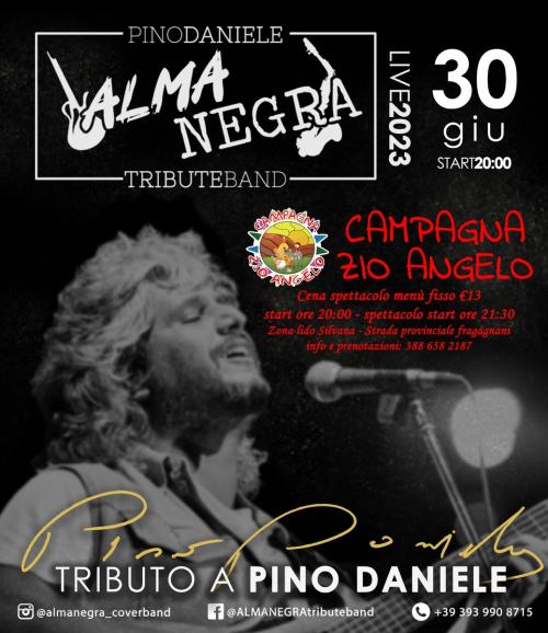ALMANEGRA Pino Daniele Tribute Band a LA CAMPAGNA DI ZIO ANGELO