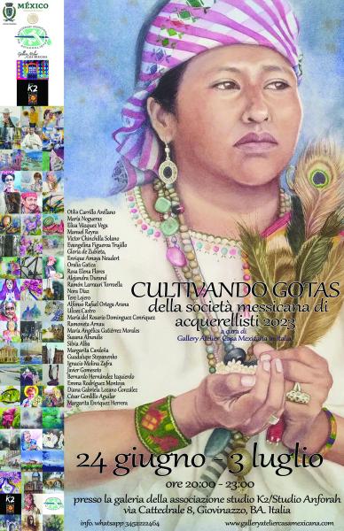CULTIVANDO GOTAS Società messicana di acquerellisti 2023