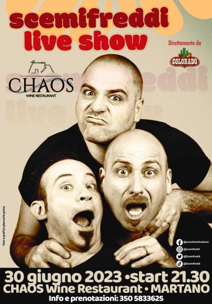 Cabaret con Gli Scemifreddi