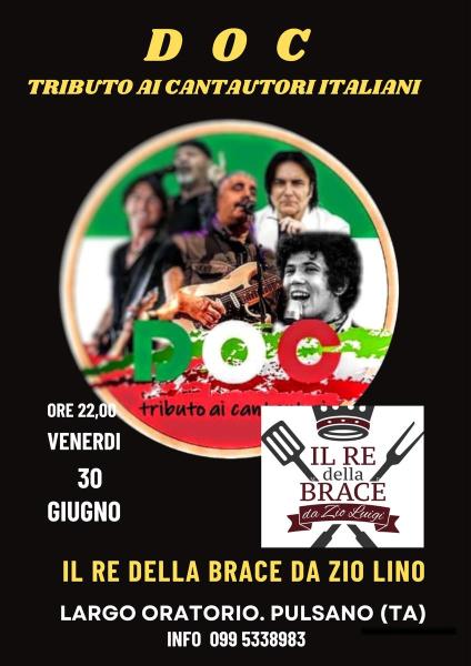 Concerto Tributo ai cantautori Italiani