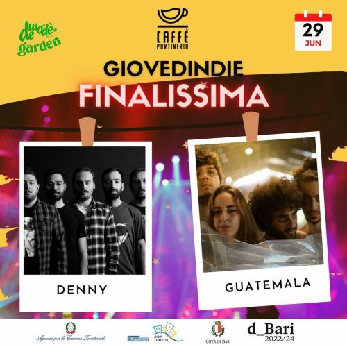 La band Denny Music per la finale del contest “Giovedindie”