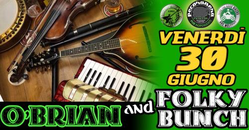 O'BRIAN and THE FOLKY BUNCH live show @ Pecora Nera