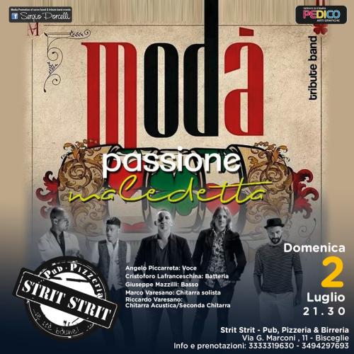 Passione Maledetta - Tribute Band Modà live a Bisceglie