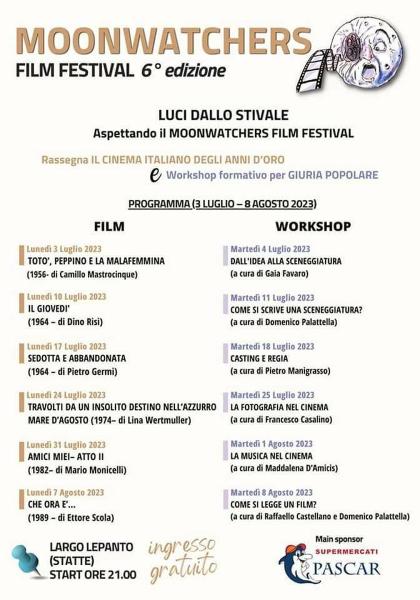 LUCI DELLO STIVALE - IL CINEMA IN PIAZZETTA.