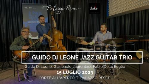 Guido Di Leone jazz guitar Trio