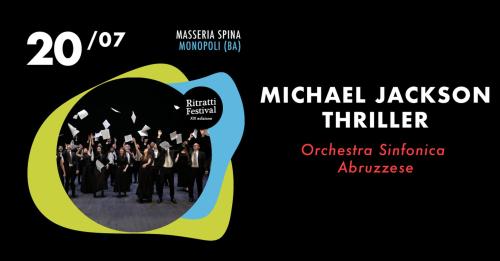 Ritratti Festival 2023 ⦿ Michael Jackson THRILLER