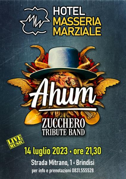 AHUM - Zucchero Tribute Band In Concerto