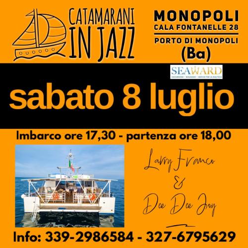 Catamarani In Jazz on Adriatic Sea