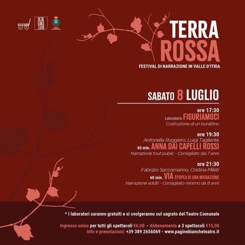 TERRA ROSSA - Festival di Narrazione in Valle d'Itria