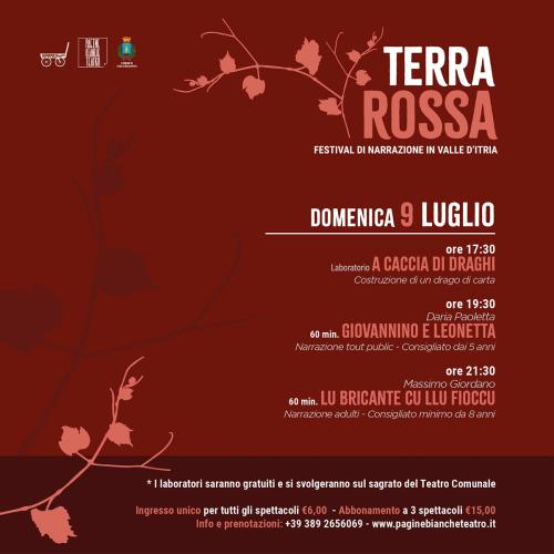 TERRA ROSSA - Festival di Narrazione in Valle d'Itria