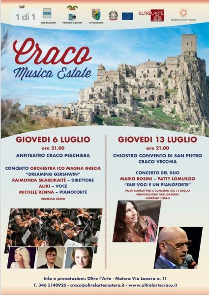 Craco Musica Estate: Dreaming Gershwin