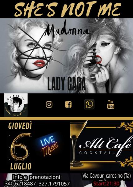 She’s not Madonna / lady Gaga