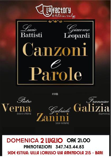 Canzoni e Parole