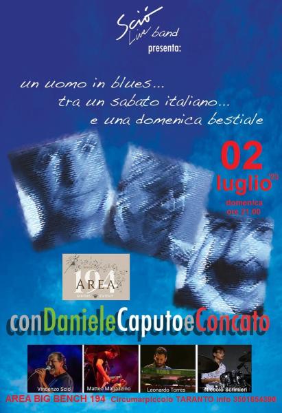 Un uomo in blues tra un sabato italiano e una domenica bestiale: omaggio a Pino Daniele, Sergio Caputo e Fabio Concato