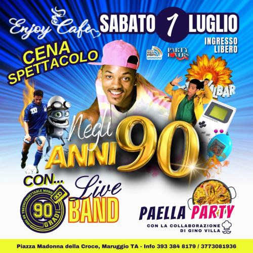 90Gradi live at enjoy caffè