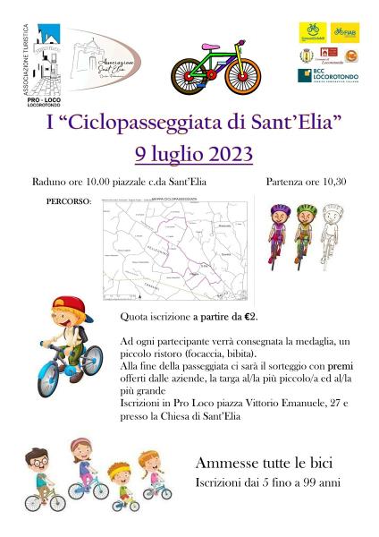 I ciclopasseggiata di Sant'Elia