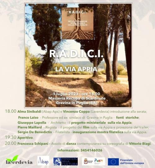 2° incontro di R.A.D.I.C.I.: la Via Appia